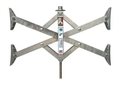 28024 – BAL NORCO Wheel Chock, Double Boxed With Handle Fits Tire Spacing From 10 Inch To 17 Inch